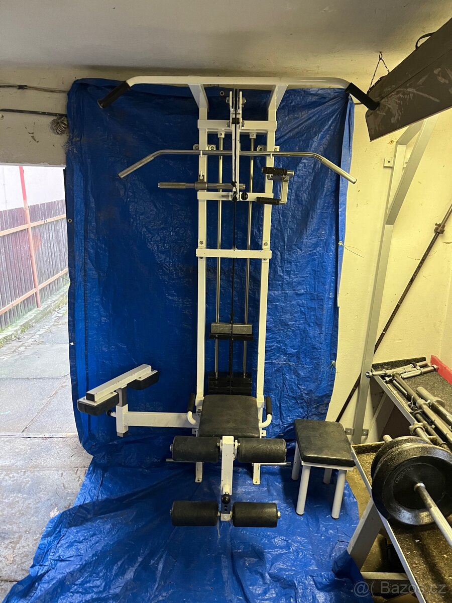 Multifunkční profi posilovací stroj-věž - 4