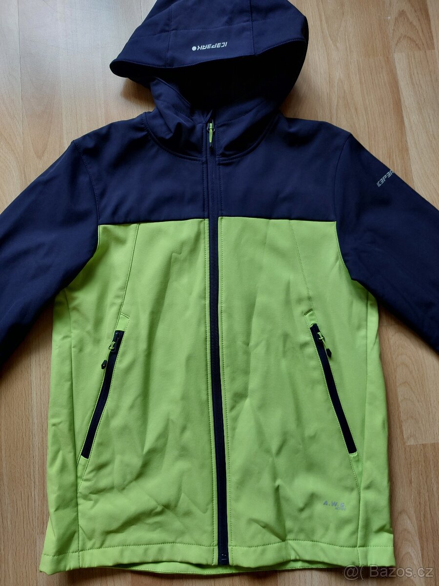 Pěkná softshellová/jarní bunda, voděodolná, Icepeak, 152-158 - 4