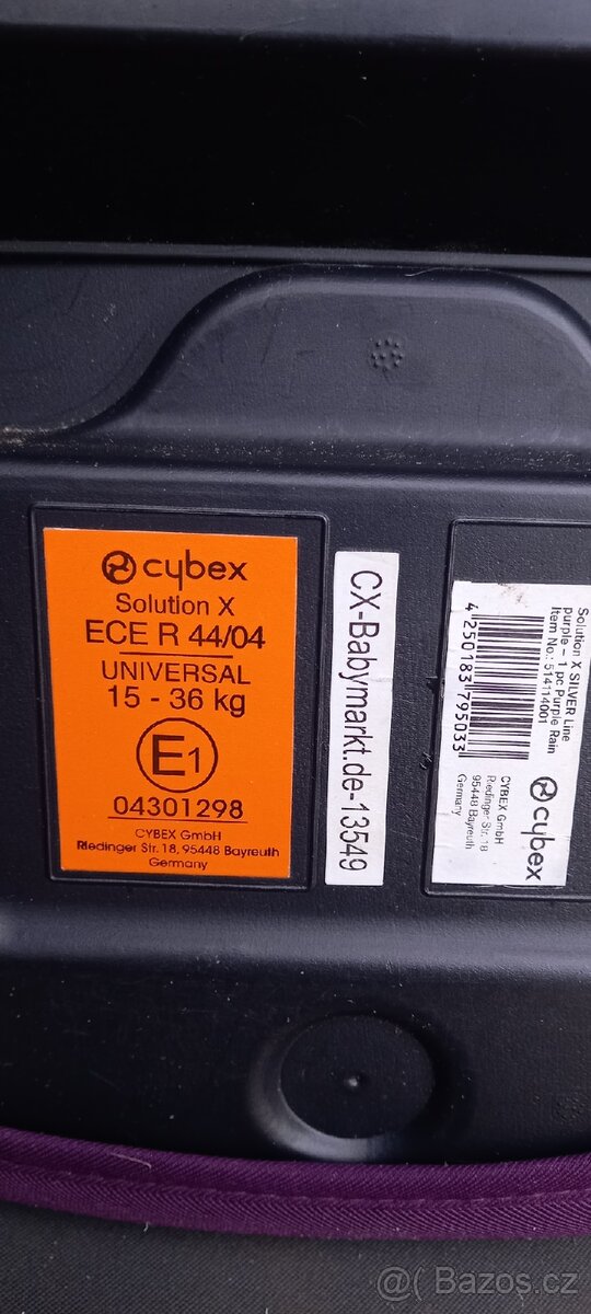Autosedačka Cybex Solution X 15-36 kg - 4