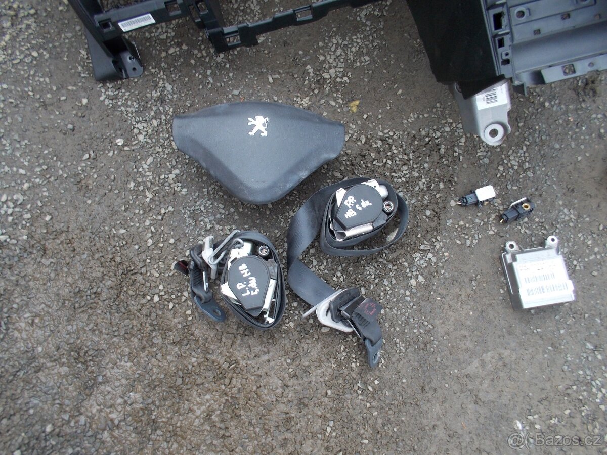Airbagová sada Peugeot 207 - 4