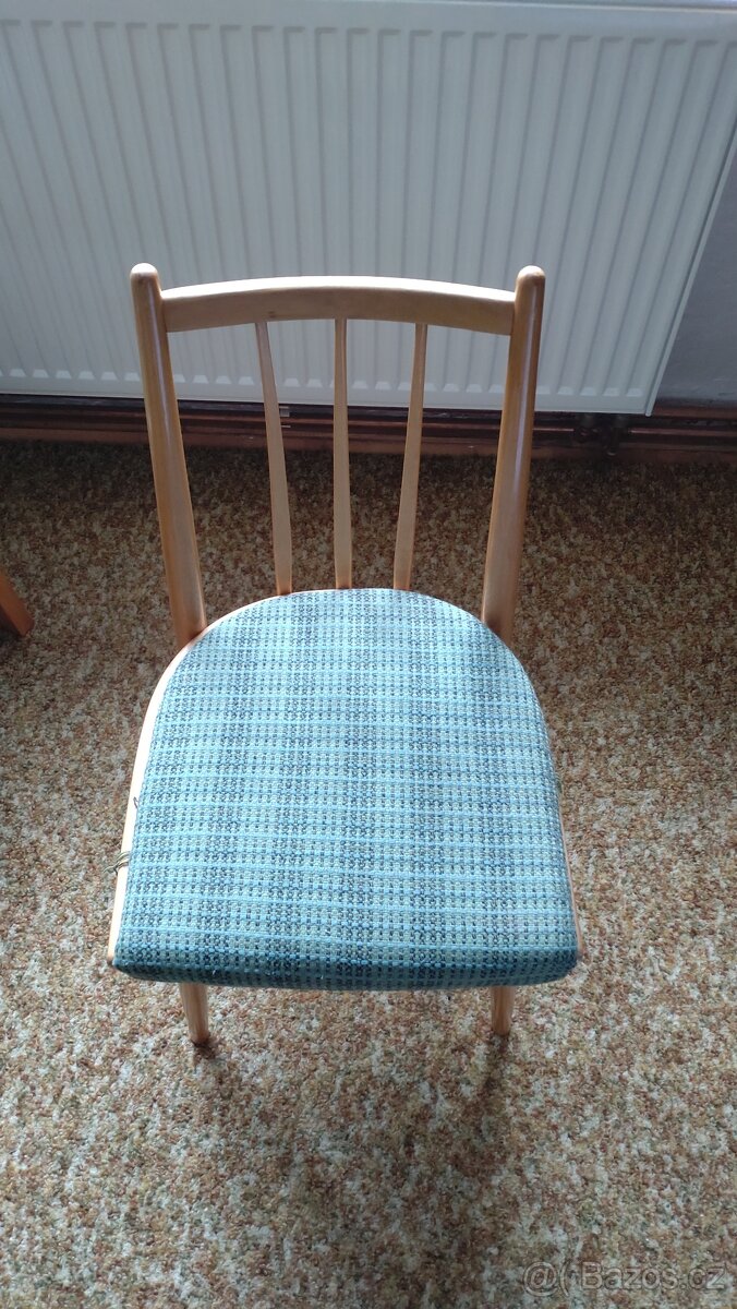 Retro sedací souprava Jitona 60. léta - gauč, křesla, židle - 4