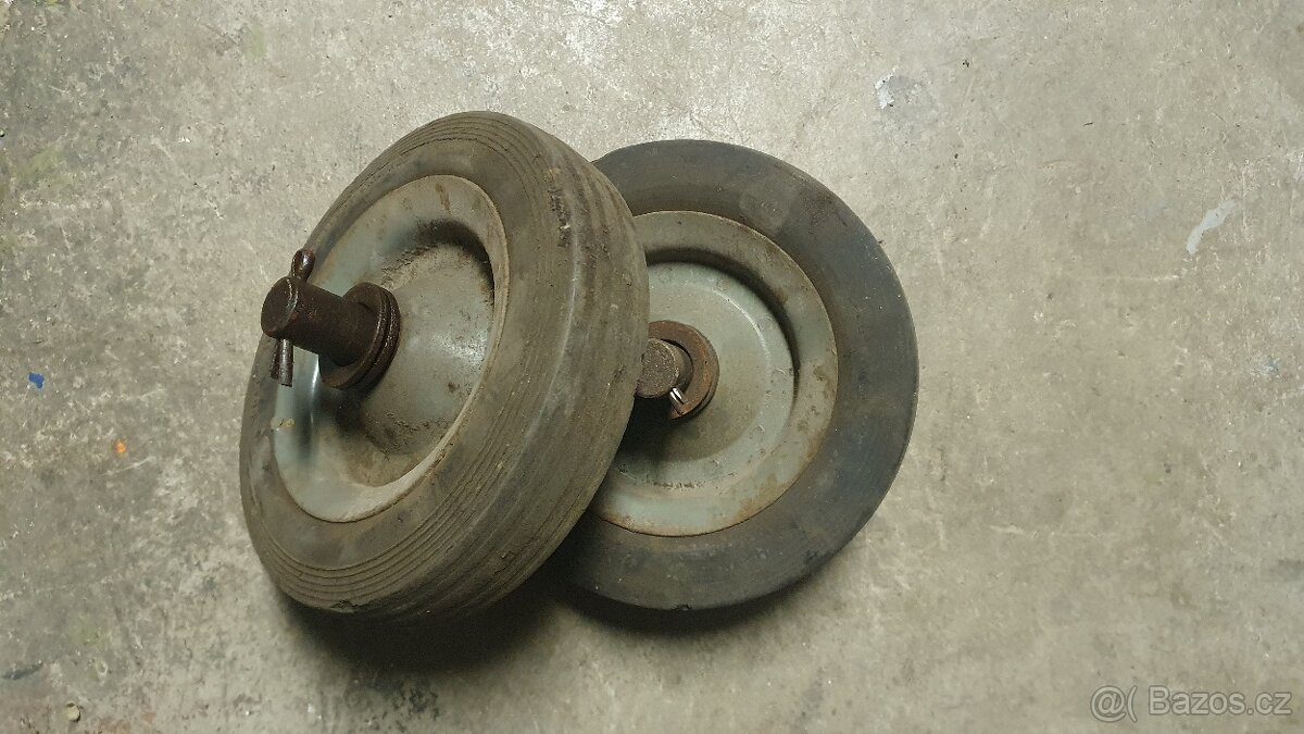 Pojezdová kolečka pogumovaná - 4