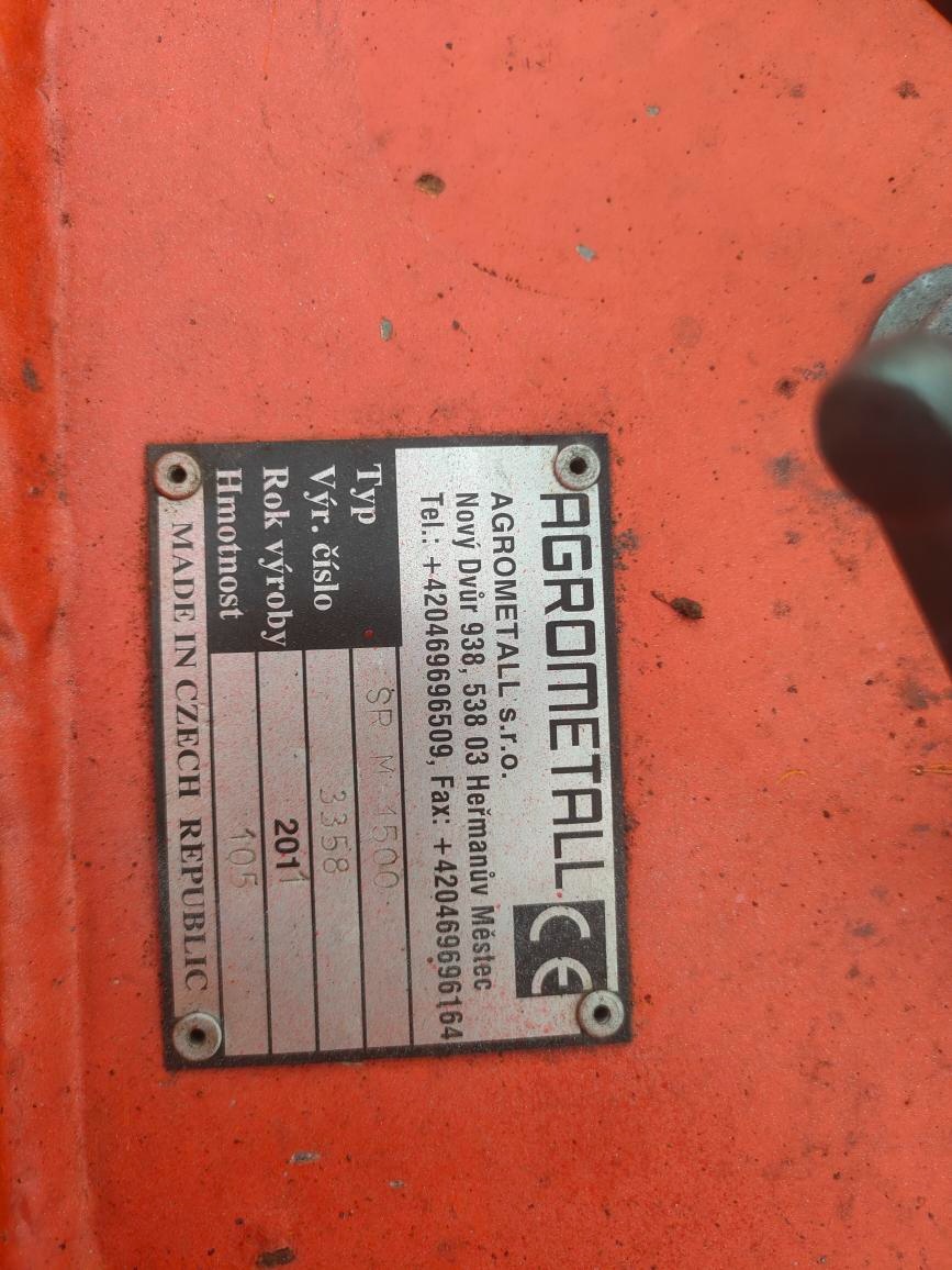 Šípová radlice AGROMETALL SR-M 1500 - 4