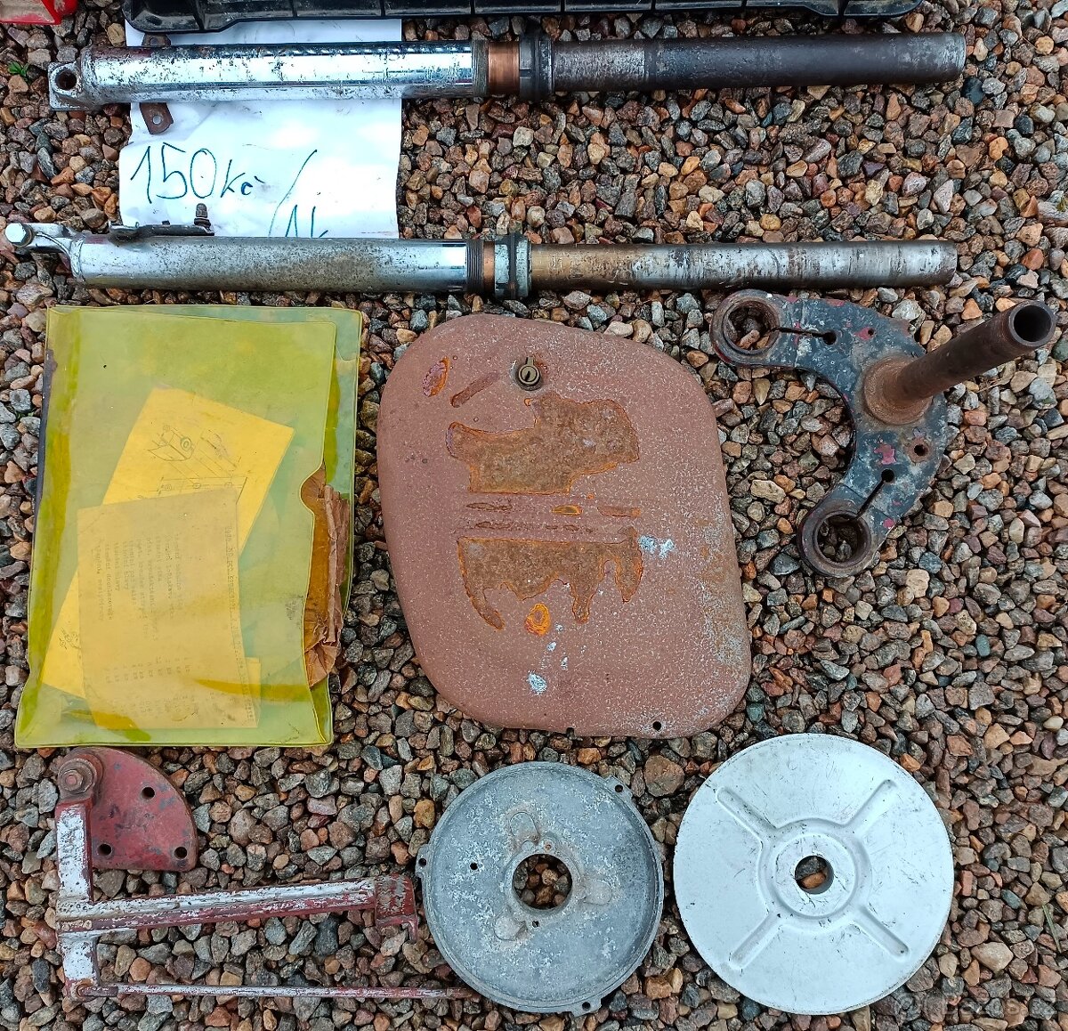 Jawa čz drobné díly na motocykl kývačka panelka pionýr apod. - 4