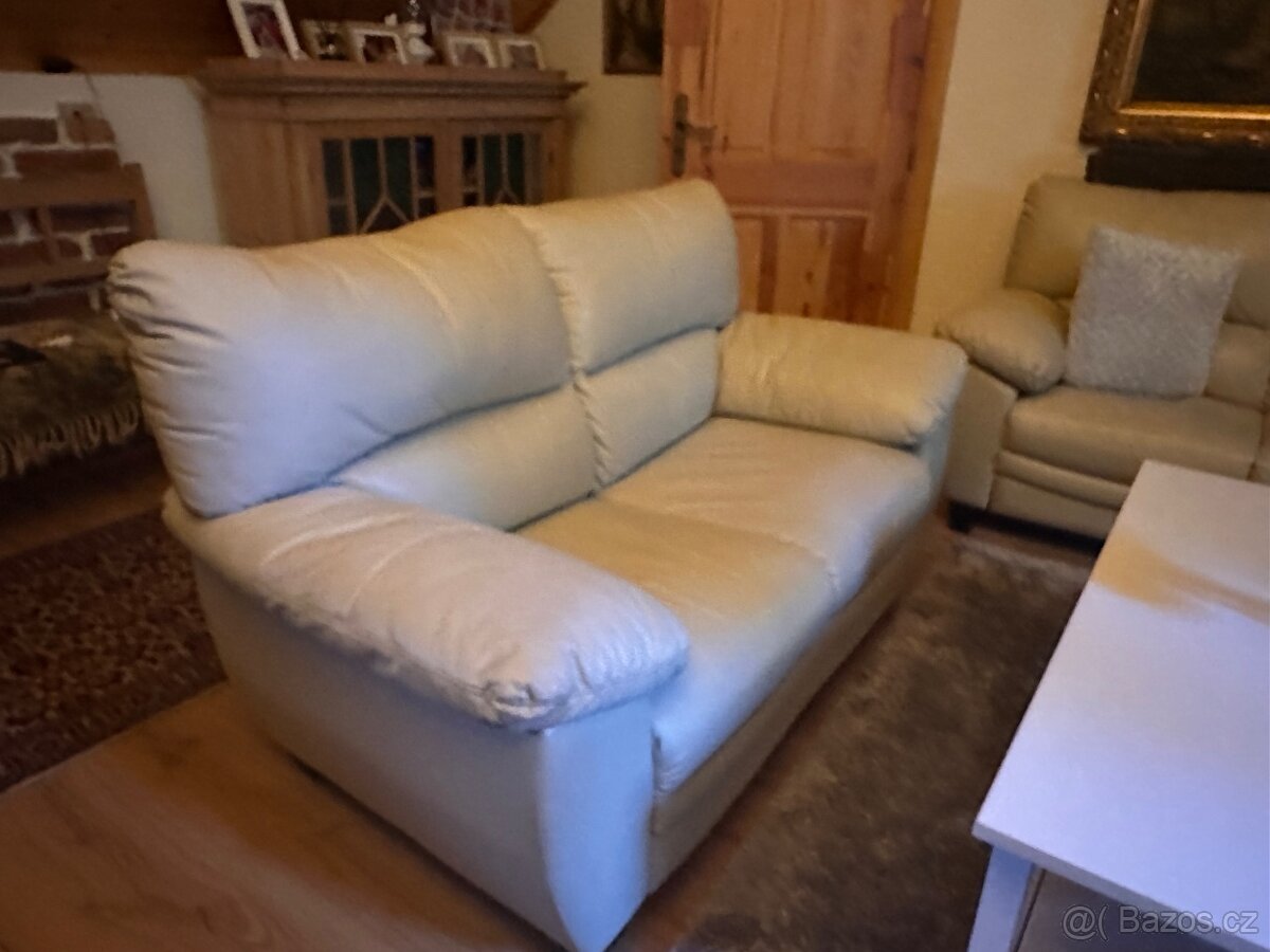 Kožená sedací souprava - 4