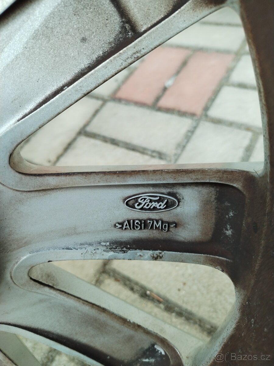 alu kola ford 5x108 r17 +pneu - 4