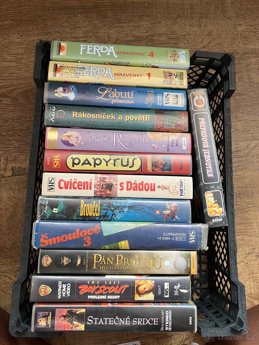 VHS kazety - 4