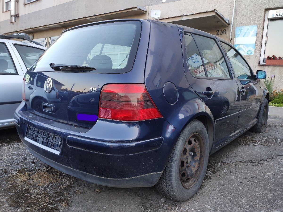 Golf 4 1.6 16v 77Kw náhradní díly ND - 4