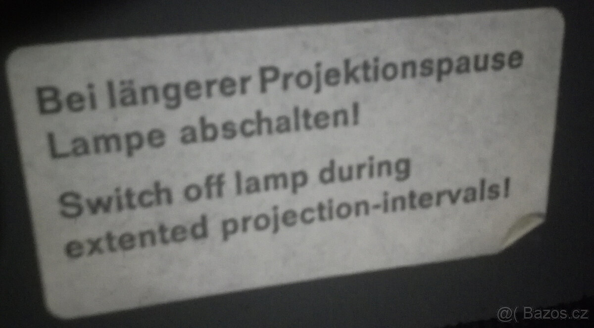 Retro projektor Paxiscope 650 - 4