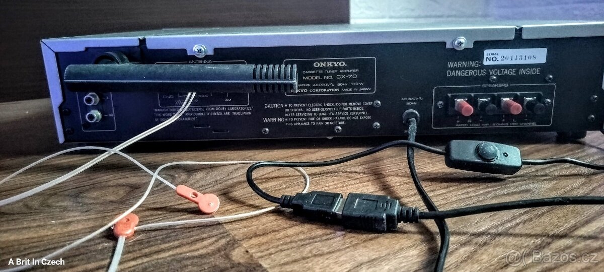 Onkyo CX-70 Receiver & Cassette (Cassiver) 1980 - 4