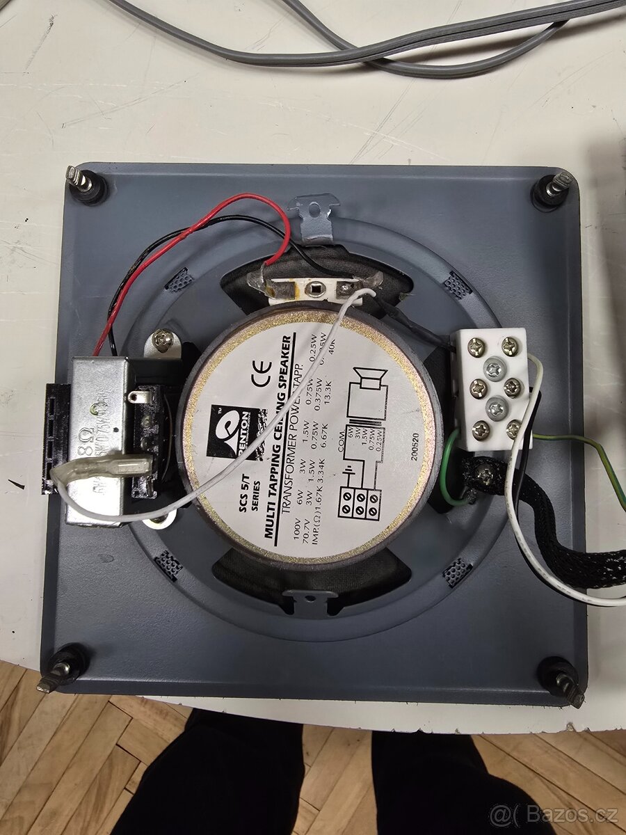 Originální kovové lodní vojenské reproduktory LSC06A – retro - 4