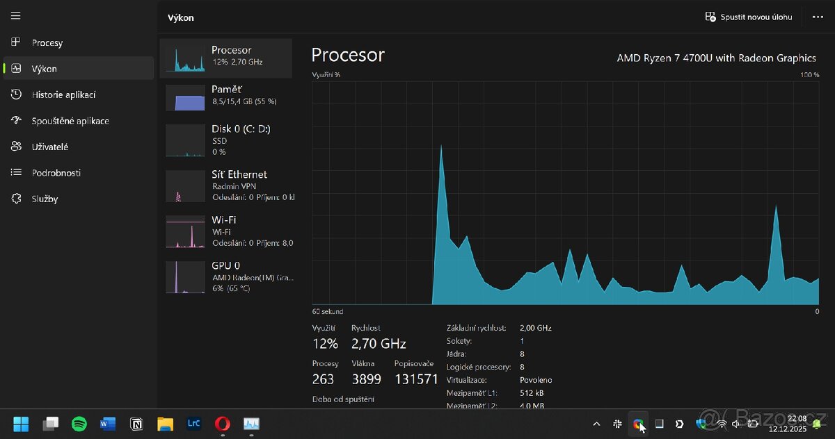 HP envy x360 13' 16 GB, AMD Radeon (poškozený) - 4