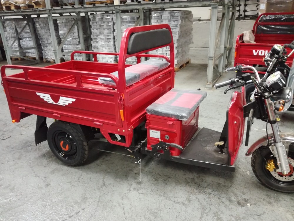 Elektrická nákladní trojkolka i s kabinou-motor 3500 W nová - 4