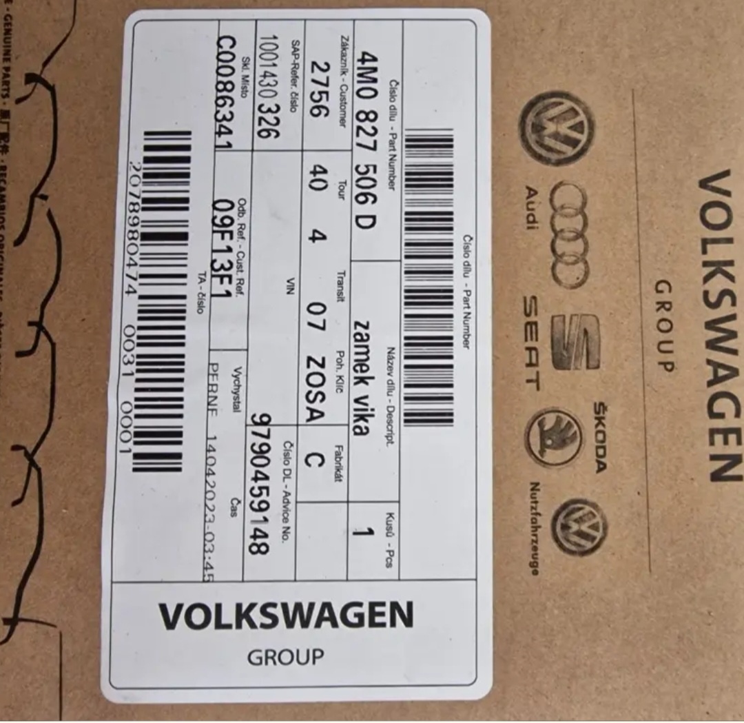 Zámek 5-dveří Škoda - 4