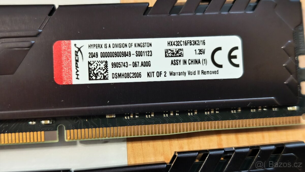 RAM HyperX Fury DDR4 16GB - 4