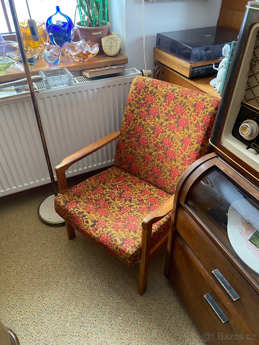 2x retro křeslo - 4
