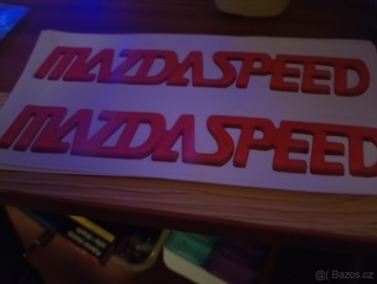 Samolepící štítky Mazda - 4