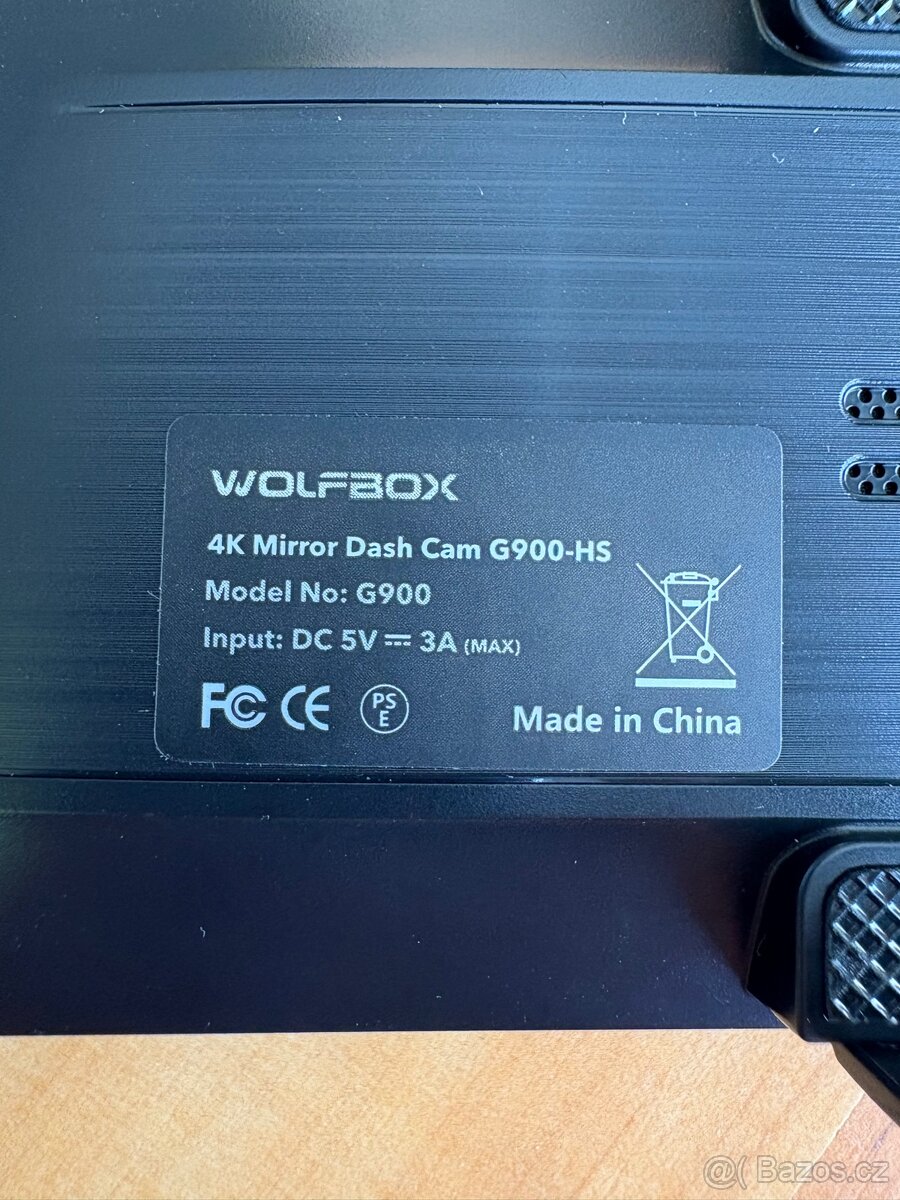 WOLFBOX Autokamera 4K + 2,5K pro zpětná zrcátka - 4