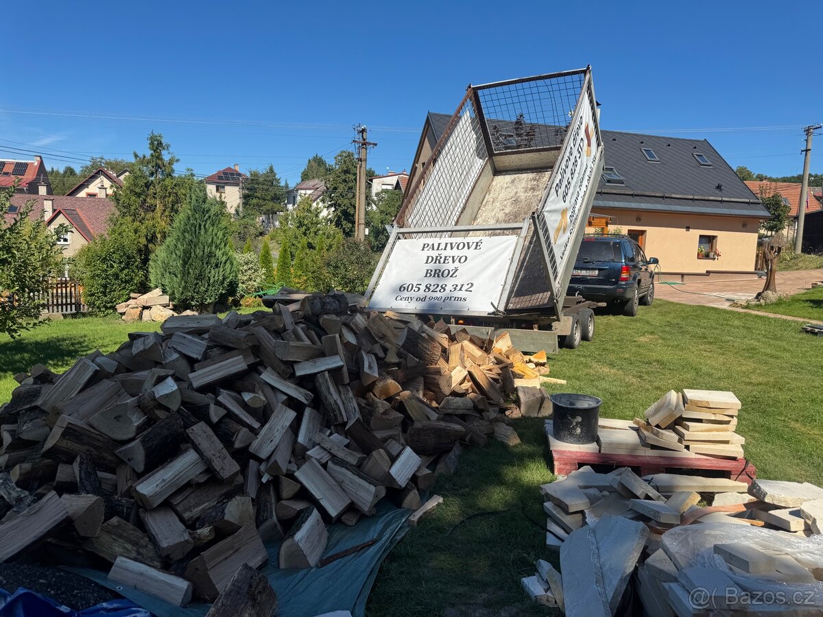 🪵 suché Tvrdé palivové dřevo 🪵 ihned k topení - 4