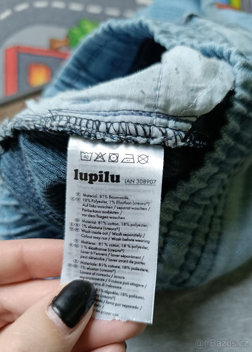 CHLAPECKÉ DŽÍNY Lupilu 98/104 - 4