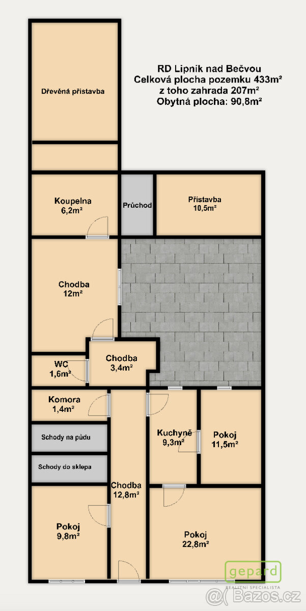 Prodej rodinného domu – Lipník nad Bečvou - 4