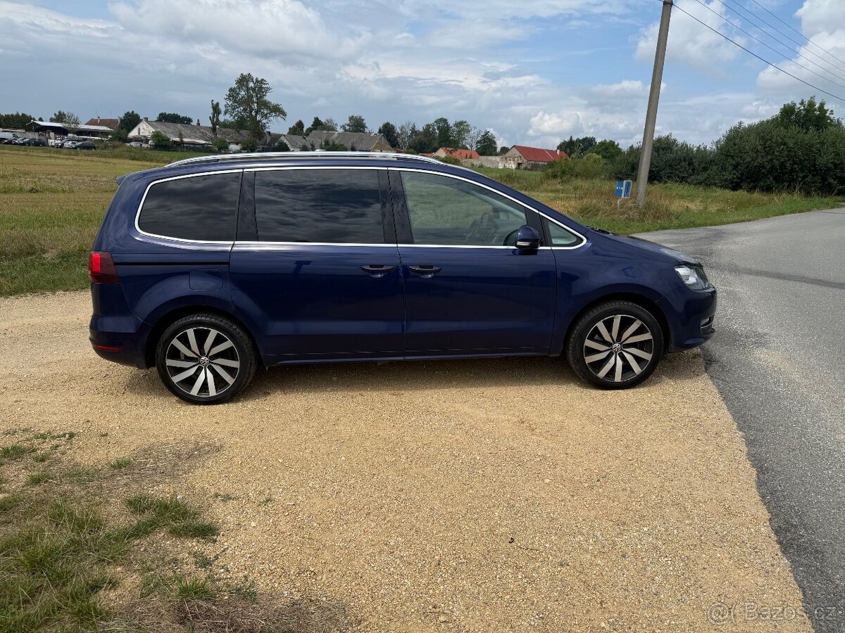 VW Sharan 2.0TDI 135kW, 4X4, 7 míst, Highline, Webasto - 4