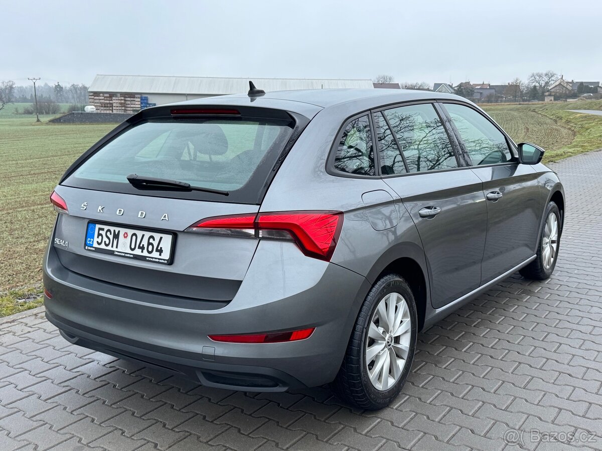 ŠKODA SCALA 1.0TSI 2022 / TOP STAV / 62 000km / 1. Majitel - 4