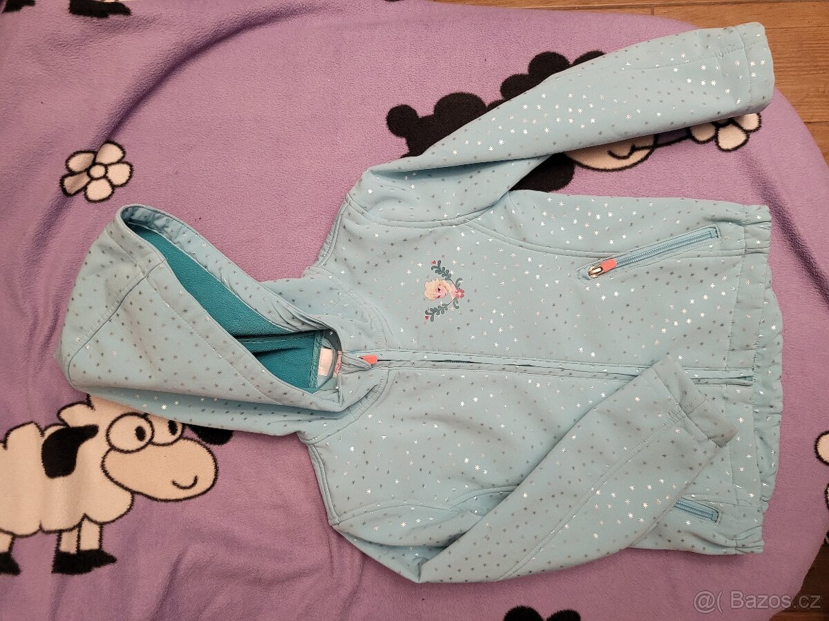Softsheelová dívčí bunda - 4