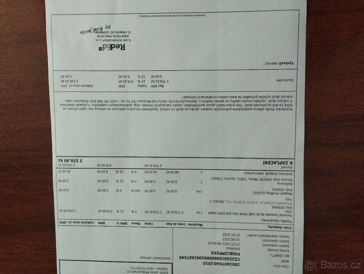 Ponorné čerpadlo Blue Line 3PVM 550-100 - 4