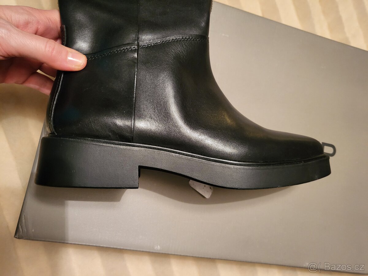 Kožené kozačky VAGABOND, vel.40 - 4
