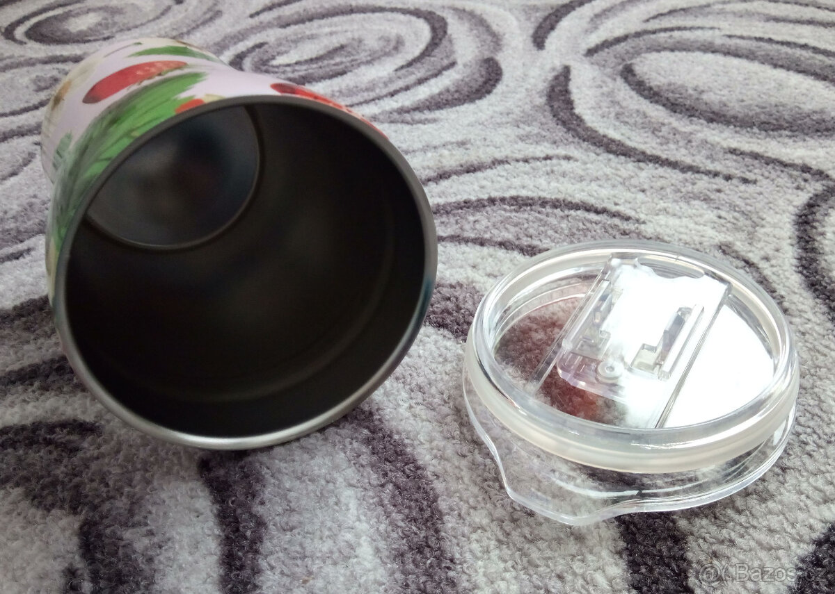 Termoska - termohrnek s jahodami 350 ml - 4