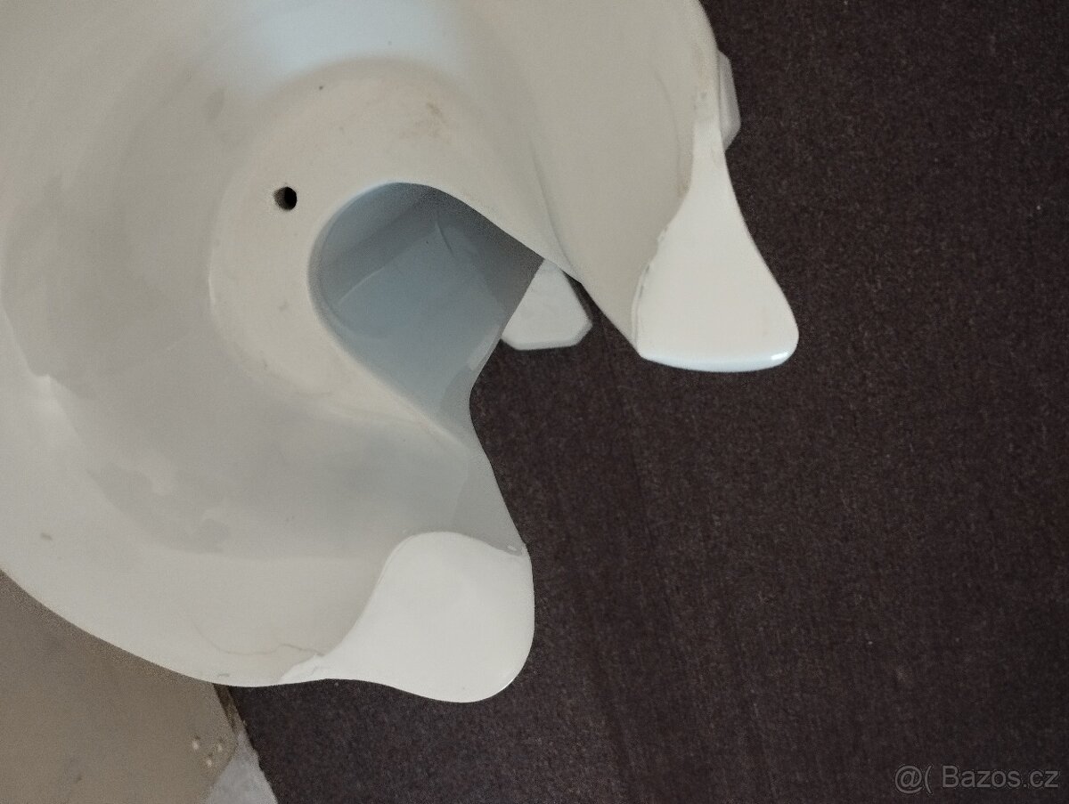 Keramická noha k umyvadlu retro - 4