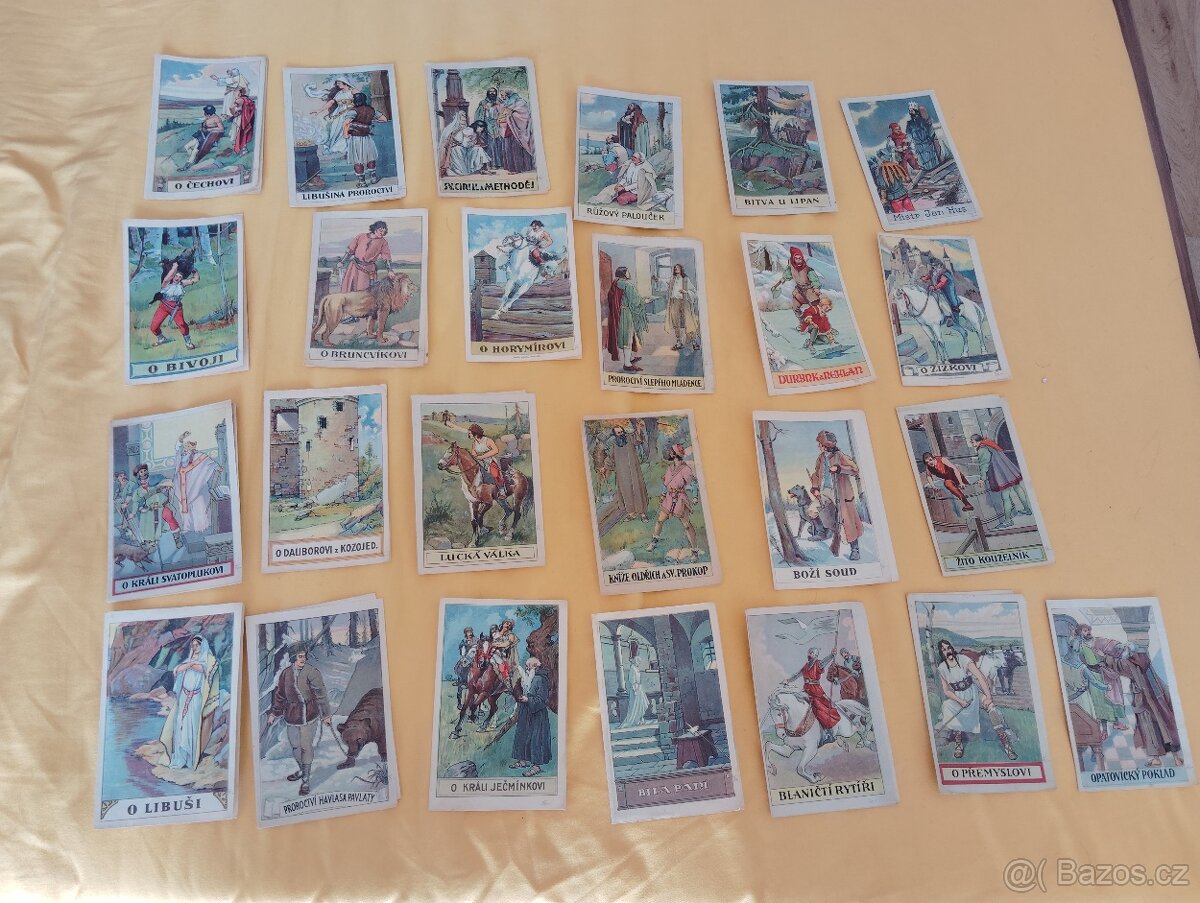Sběratelské historické kartičky 1.část - 4