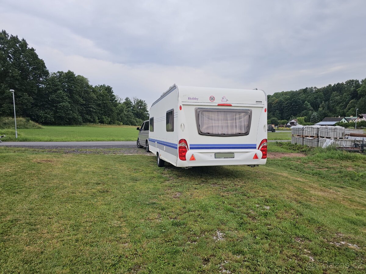 Karavan Hobby Excellent 560 – KLIMATIZACE, PŘEDSTAN, TOP - 4