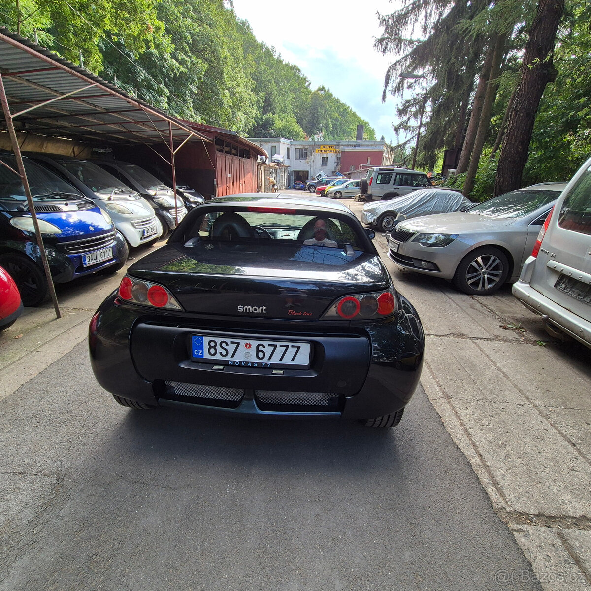 smart roadster 2003 černý - 4