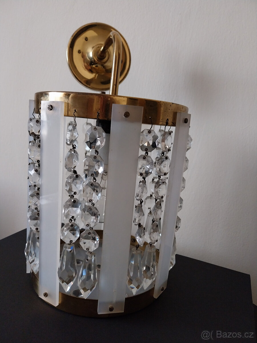 Velká nástěnná lampa Jablonex, 60tá léta - 4