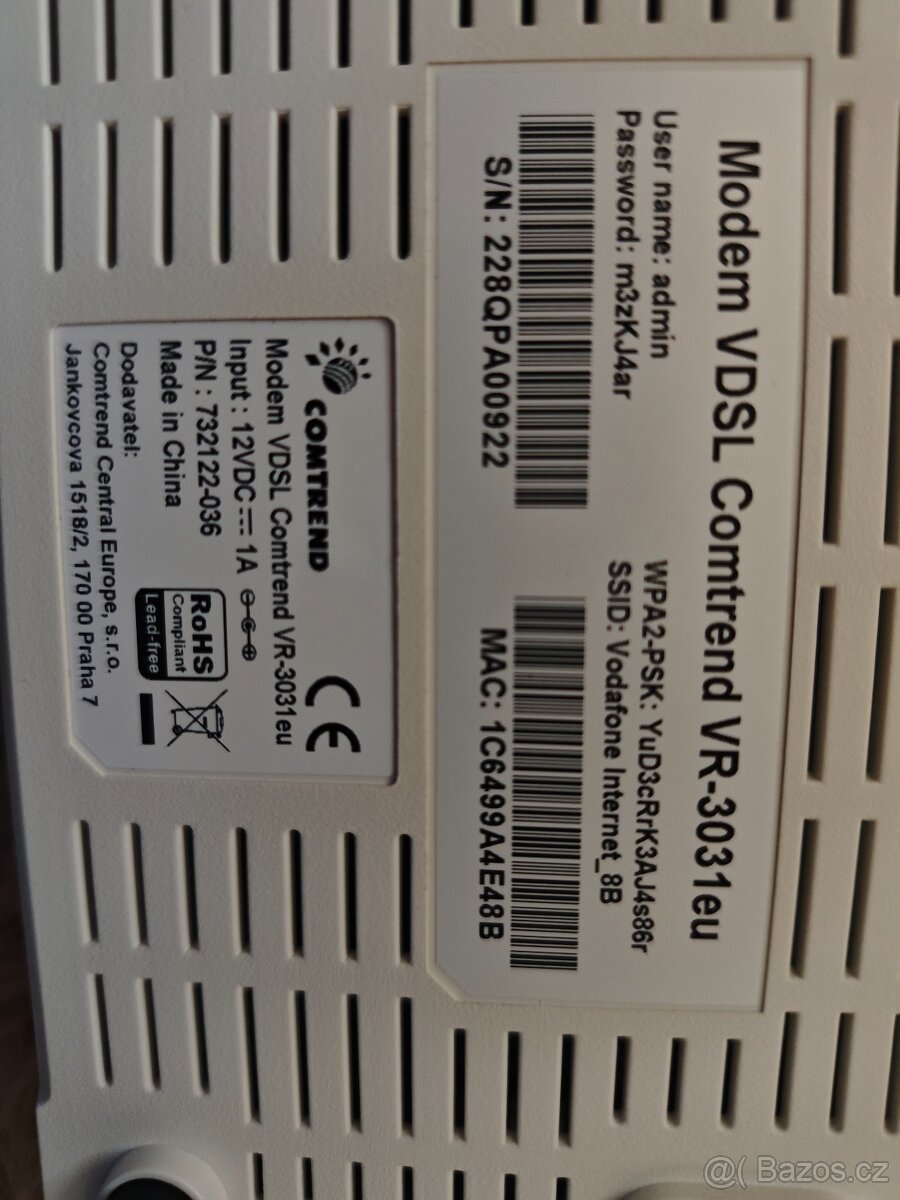 Modem VDSL Comtrend VR-3031eu - 4