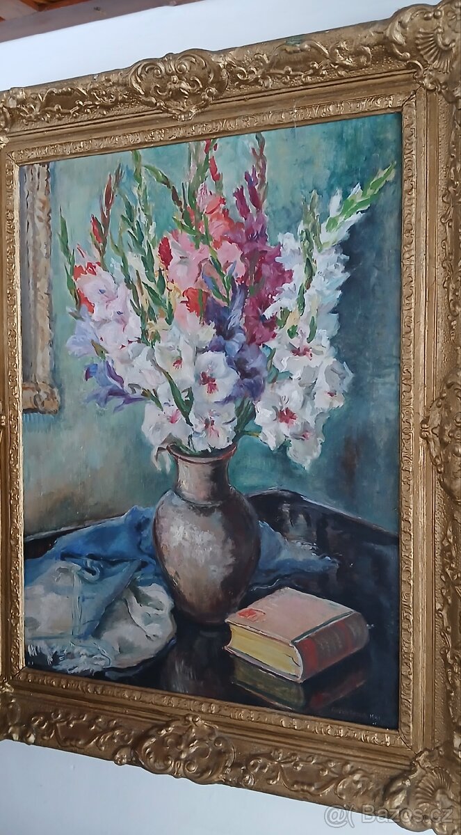 Zezula Oldrich 1941 olej na plátně - 4