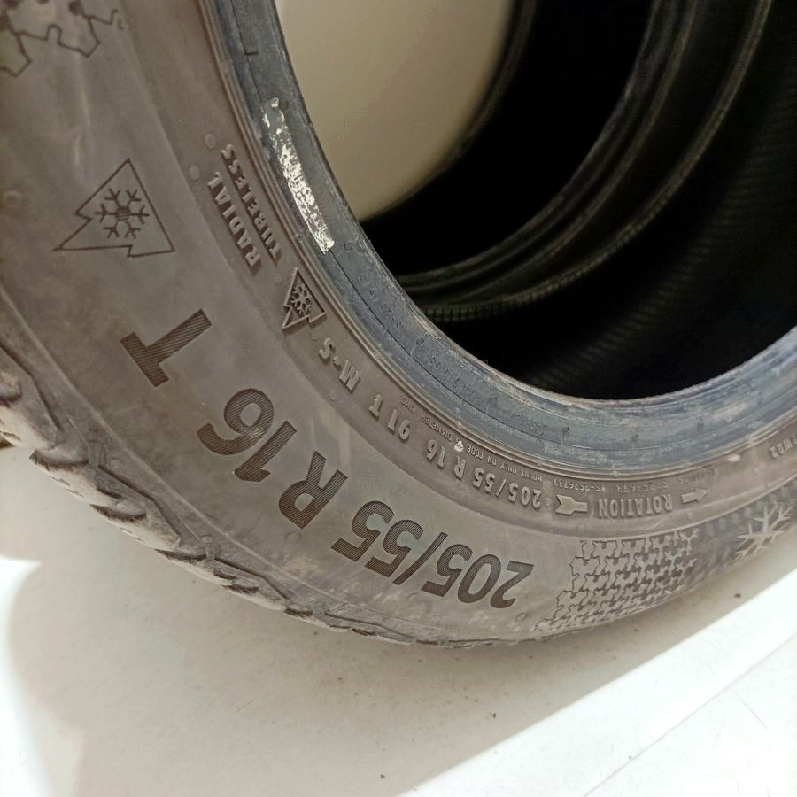 16" PNEU – 205/55/R16 – ZIMNÍ - značky CONTINENTAL - 4