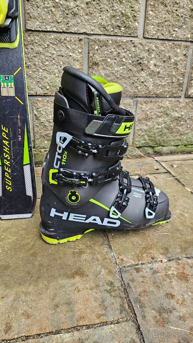 Lyže Head Supershape Magnum 163 cm a boty Head Vector 110 - 4