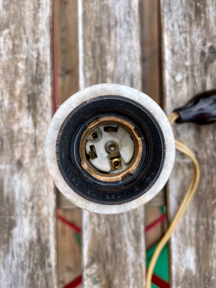 Mramorová lampička zn. Kámen Praha - 4