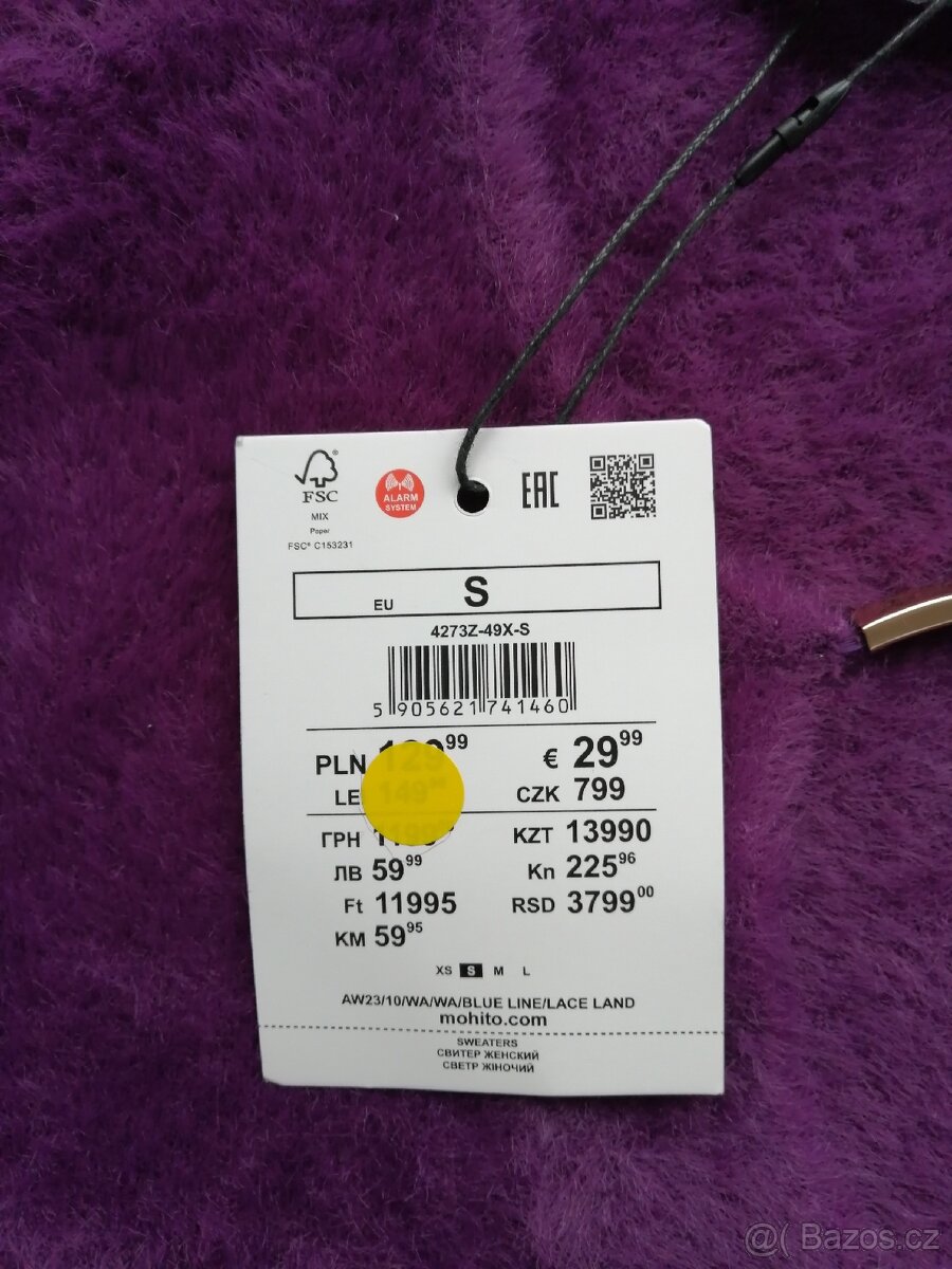 NÁDHERNÝ DÁMSKÝ ( DÍVČÍ) SVETR - 4