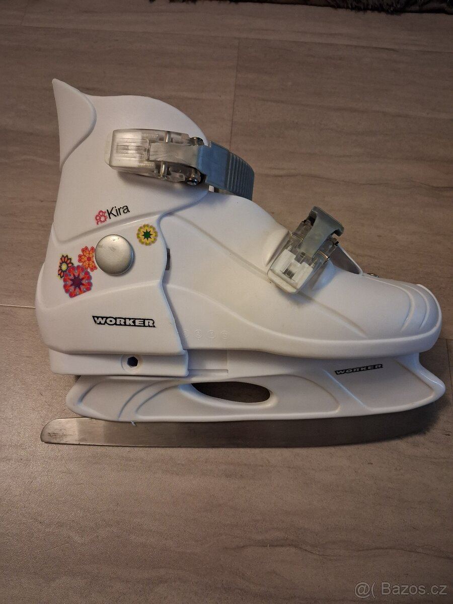 Dívčí brusle nastavitelné vel. 22-24 cm - 4