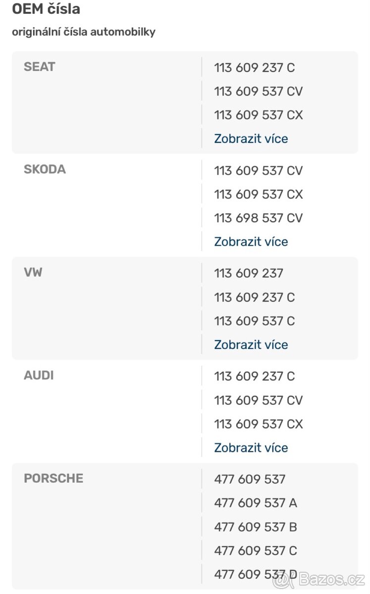 Sada brzdových čelistí TRW Lucas GS8025 - 4