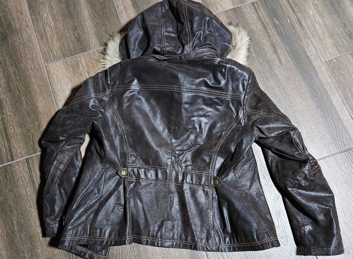 dámská kožená bunda KARA vel.44 - 4