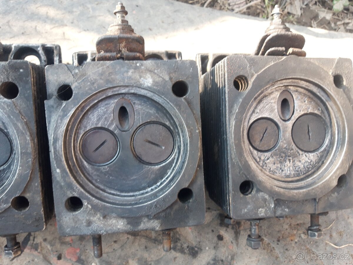 RS 09 čtyřválec hlavy válce písty - 4