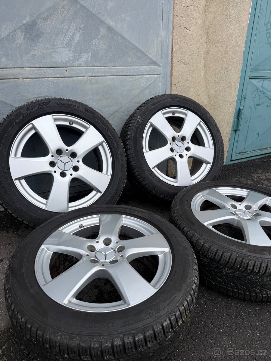 Originál Mercedes 5x112 R17 225/50/17 - 4