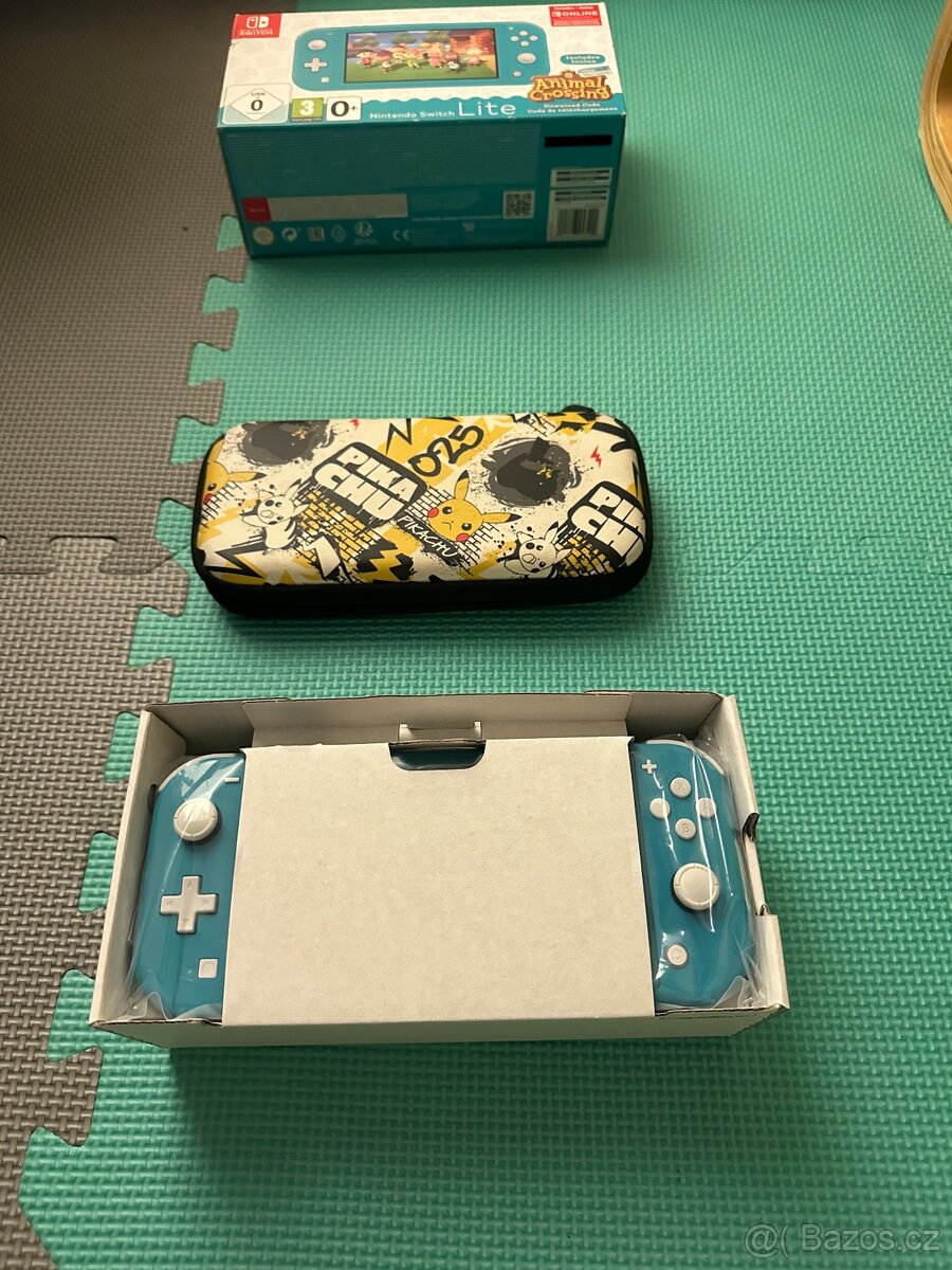 Nintendo switch lite TOP STAV + pouzdro - 4