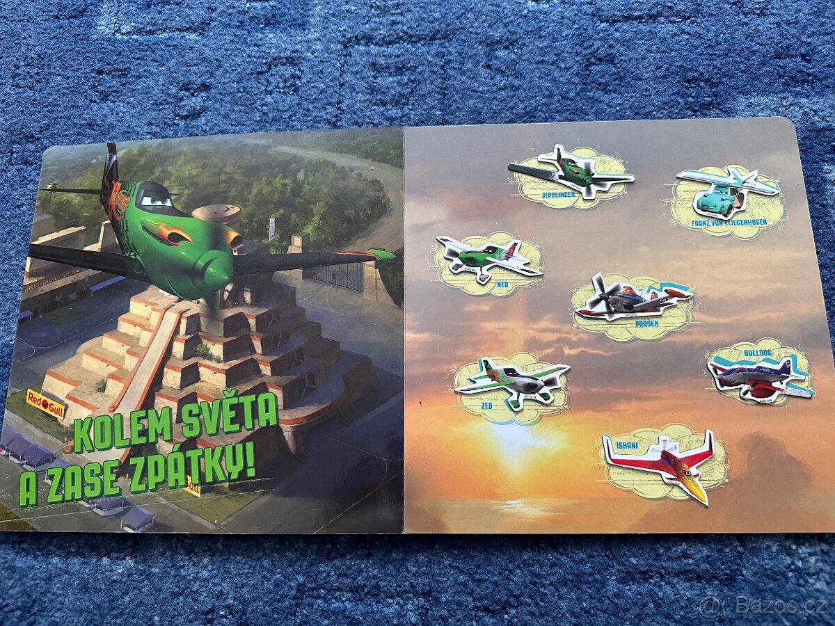 Magnetická knížka letadla - 4