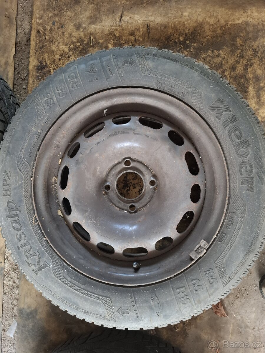 Plechové disky 15" - 4